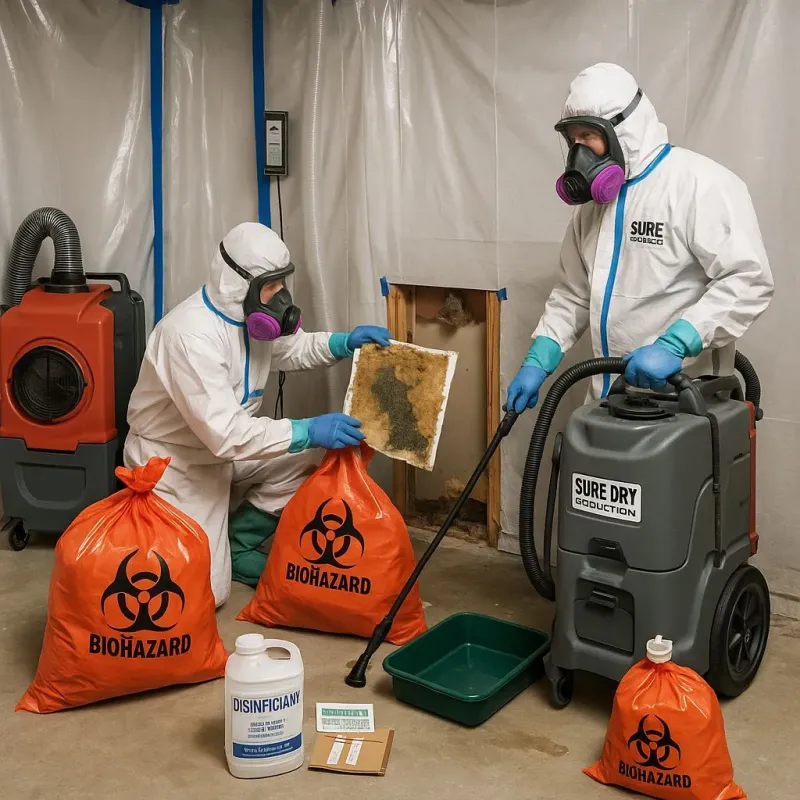 Contaminated Water Handling Protocols process in Livingston, TN
