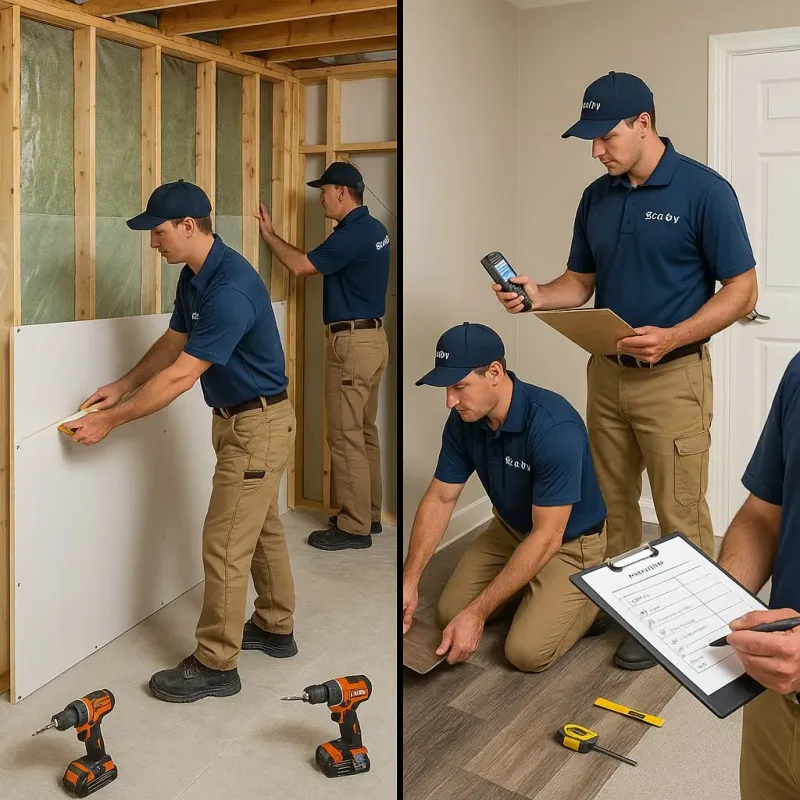 Repairs and Reconstruction process in Livingston, TN